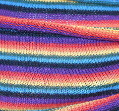 Long Double Striped Cotton Hair Band