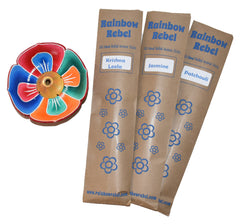 Lotus Incense Holder Gift Set