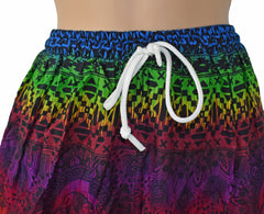 Printed Rayon Elephant Harem Trousers