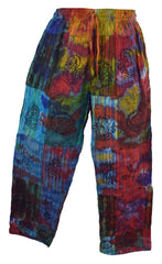 Patchwork Tie Dye Trousers