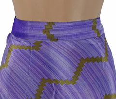 Sari Silk Wrap Skirt M 48"