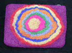 Felt Purse - Swirl