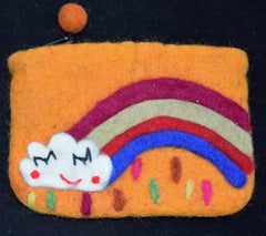 Felt Purse - Happy Cloud