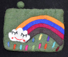 Felt Purse - Happy Cloud