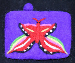 Felt Purse - Butterfly
