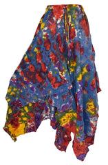 Pixie Hem Tie Dye Skirt - Small