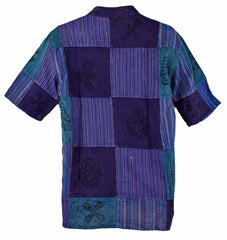 Printed Patchwork Shirt