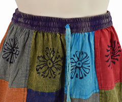 Patchwork Printed Hippy Trousers