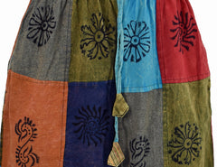 Patchwork Printed Hippy Trousers