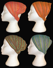Striped Cotton Bandana Hair Band