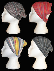 Striped Cotton Bandana Hair Band