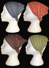 Striped Cotton Bandana Hair Band