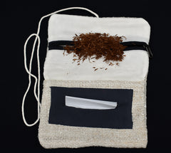 Woven Hemp Tobacco Pouch