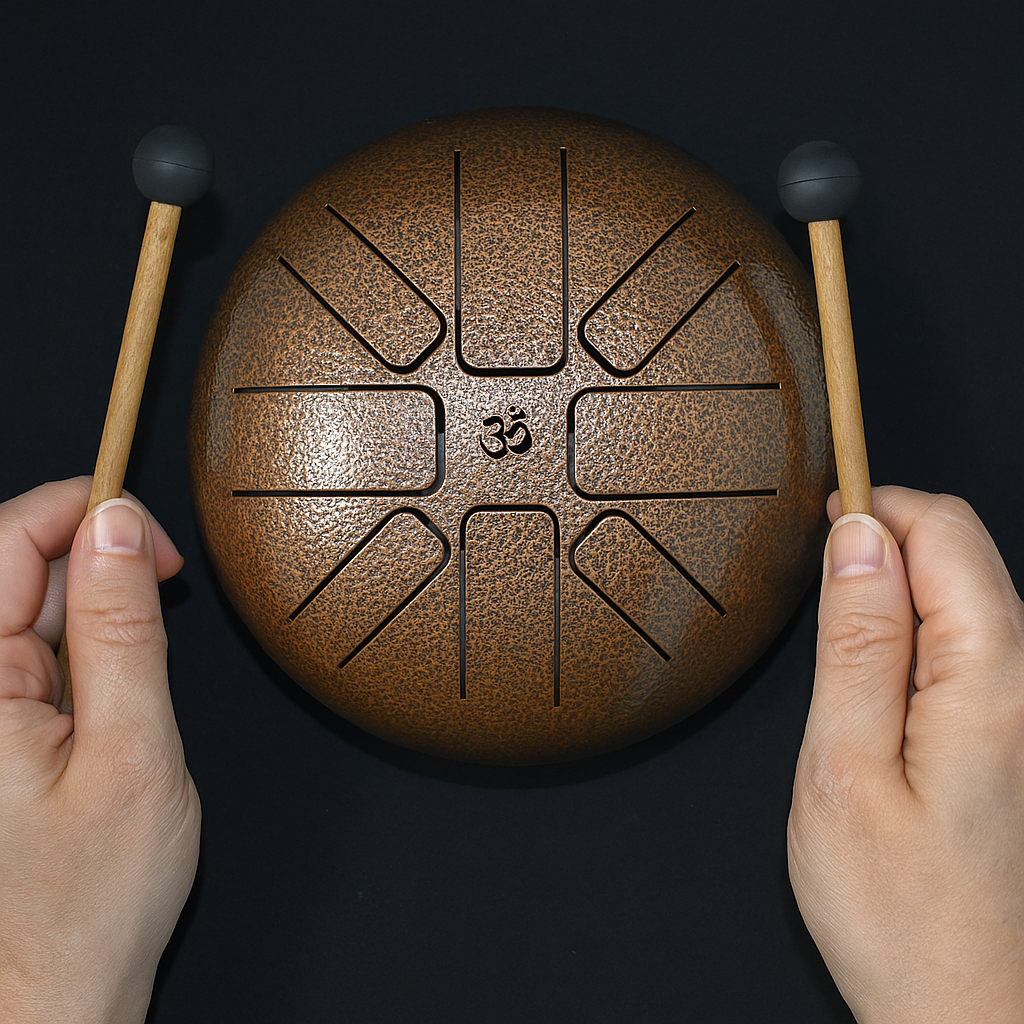 Happy Tongue Drum 6"