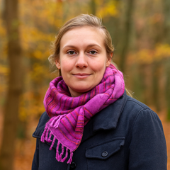 Striped Fleece Scarf