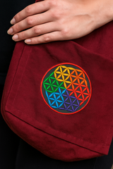 Rainbow Circle of Life Sew On Patch - 8cm