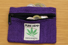 Hemp Coin Pouch