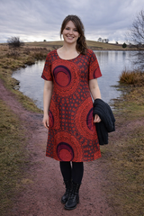 Printed Cotton Tunic Dress