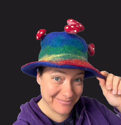 Mushroom Felt Hat