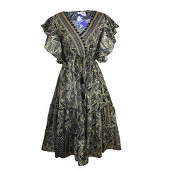 Frill Sleeve Dress
