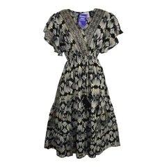 Frill Sleeve Dress