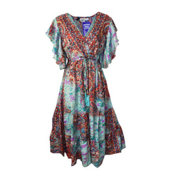 Frill Sleeve Dress