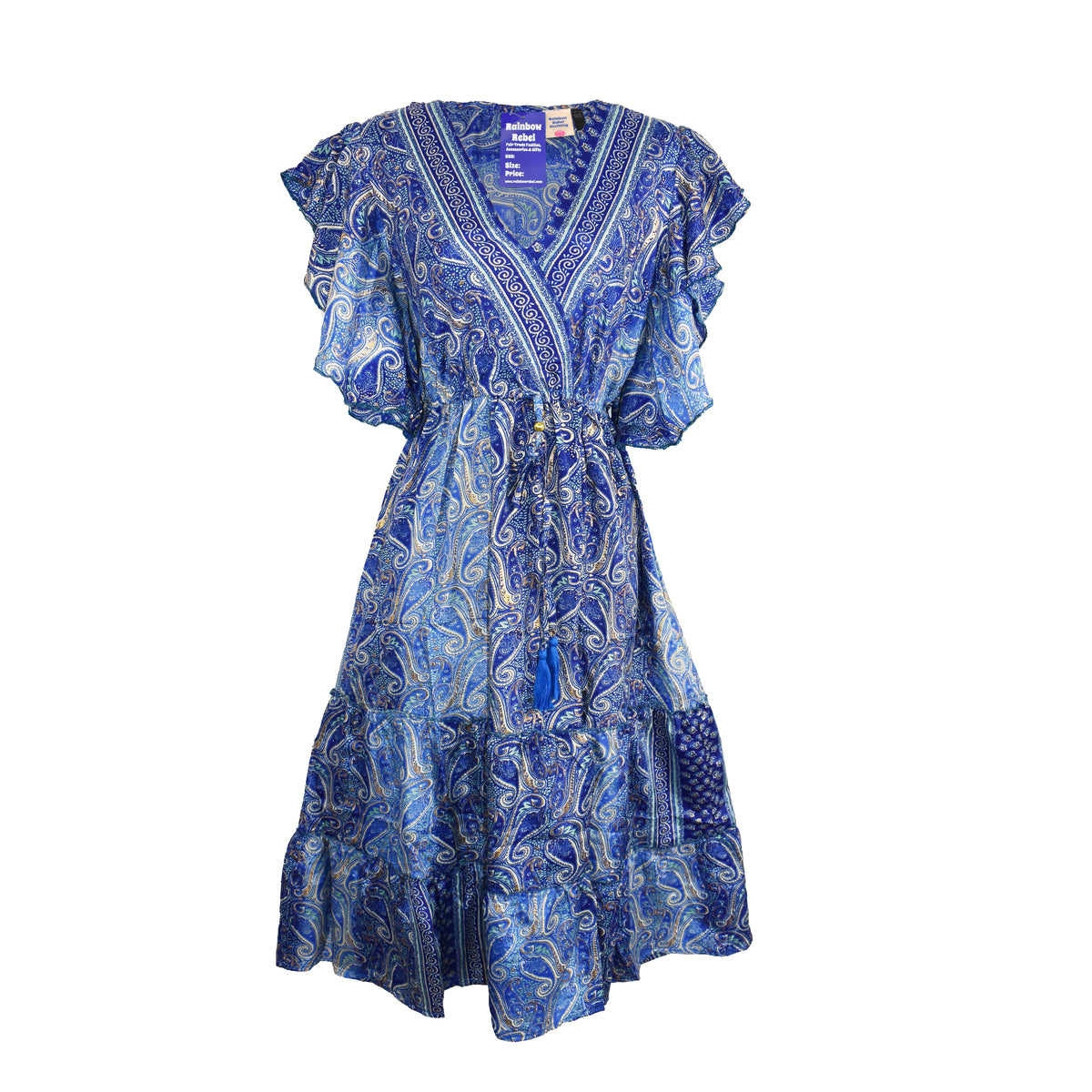 Frill Sleeve Dress