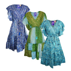 Frill Sleeve Dress
