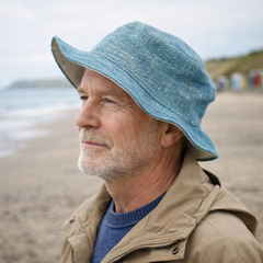 Plain Woven Hemp Sun Hat