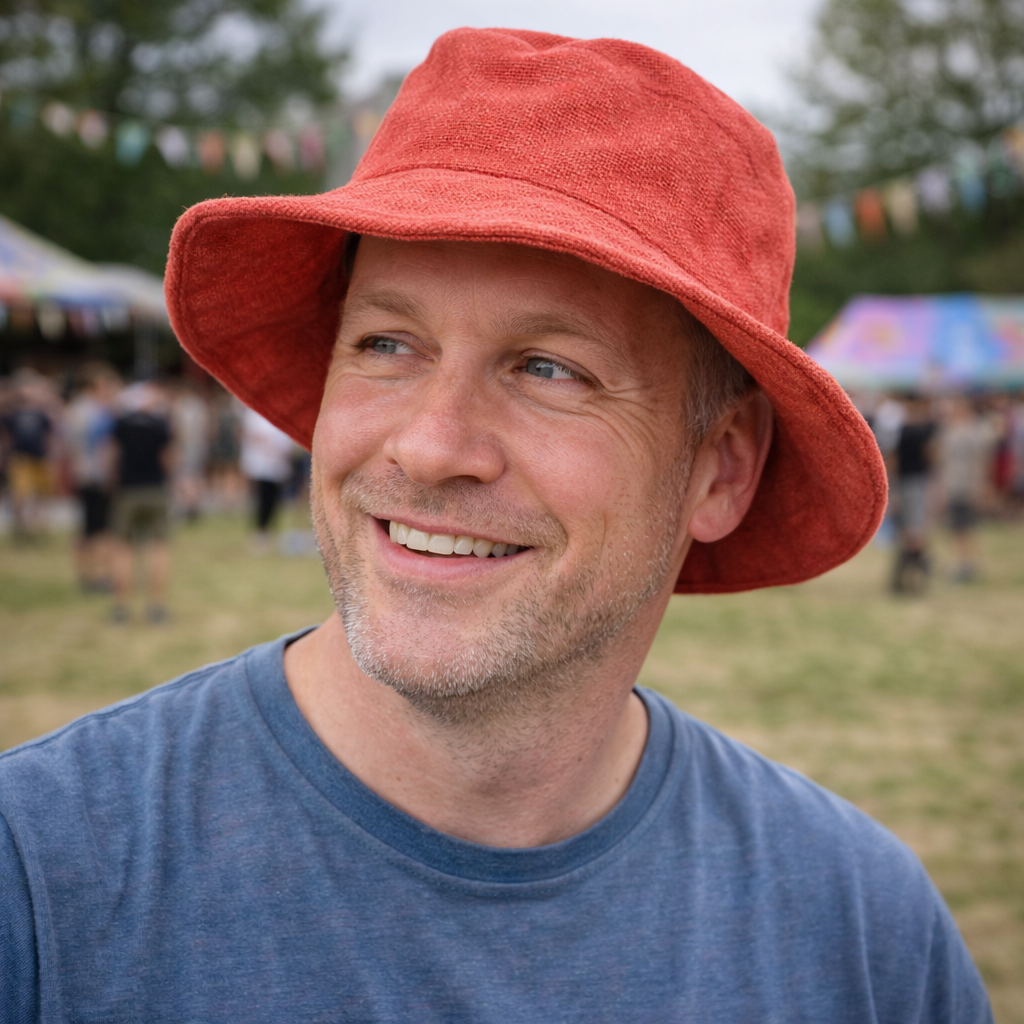 Plain Woven Hemp Sun Hat