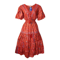 Angel Sleeve Dress