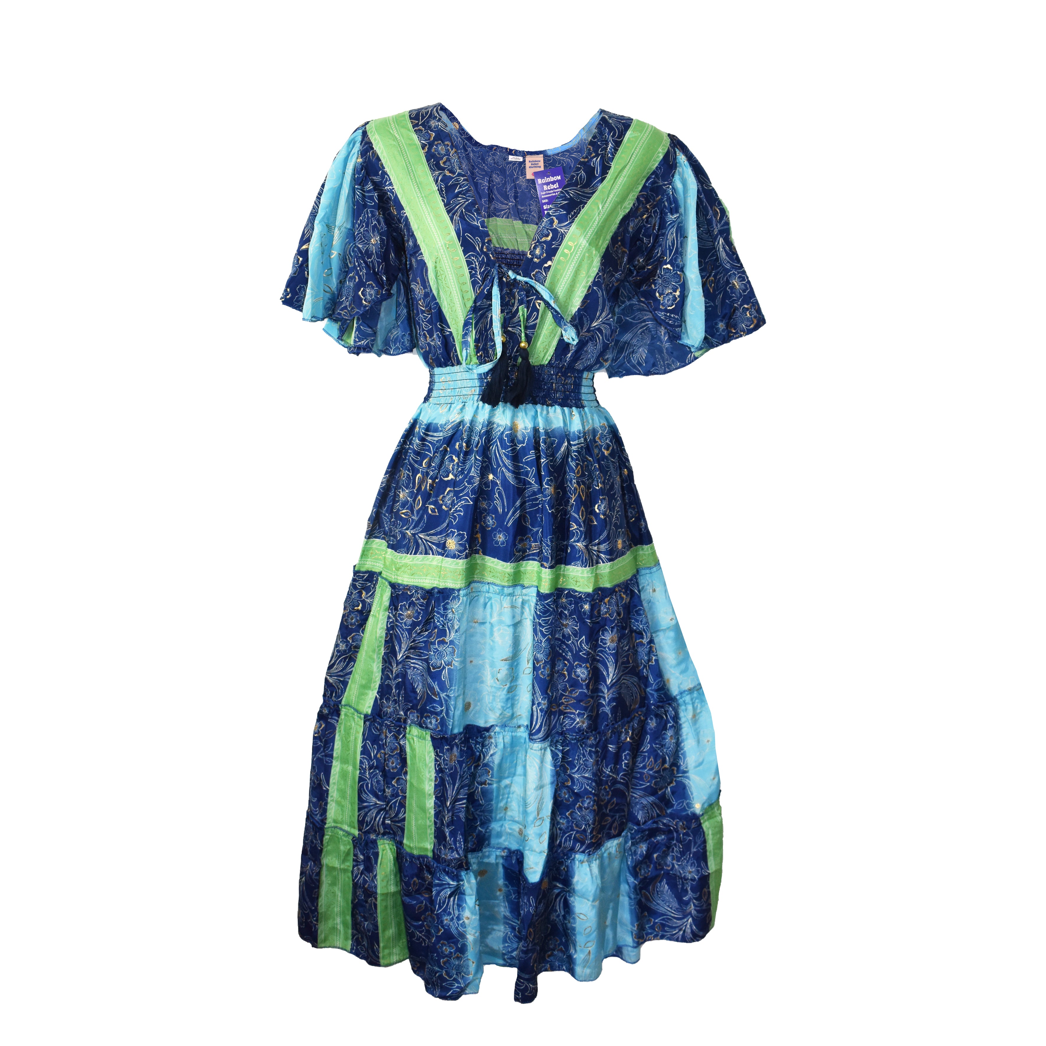 Angel Sleeve Dress