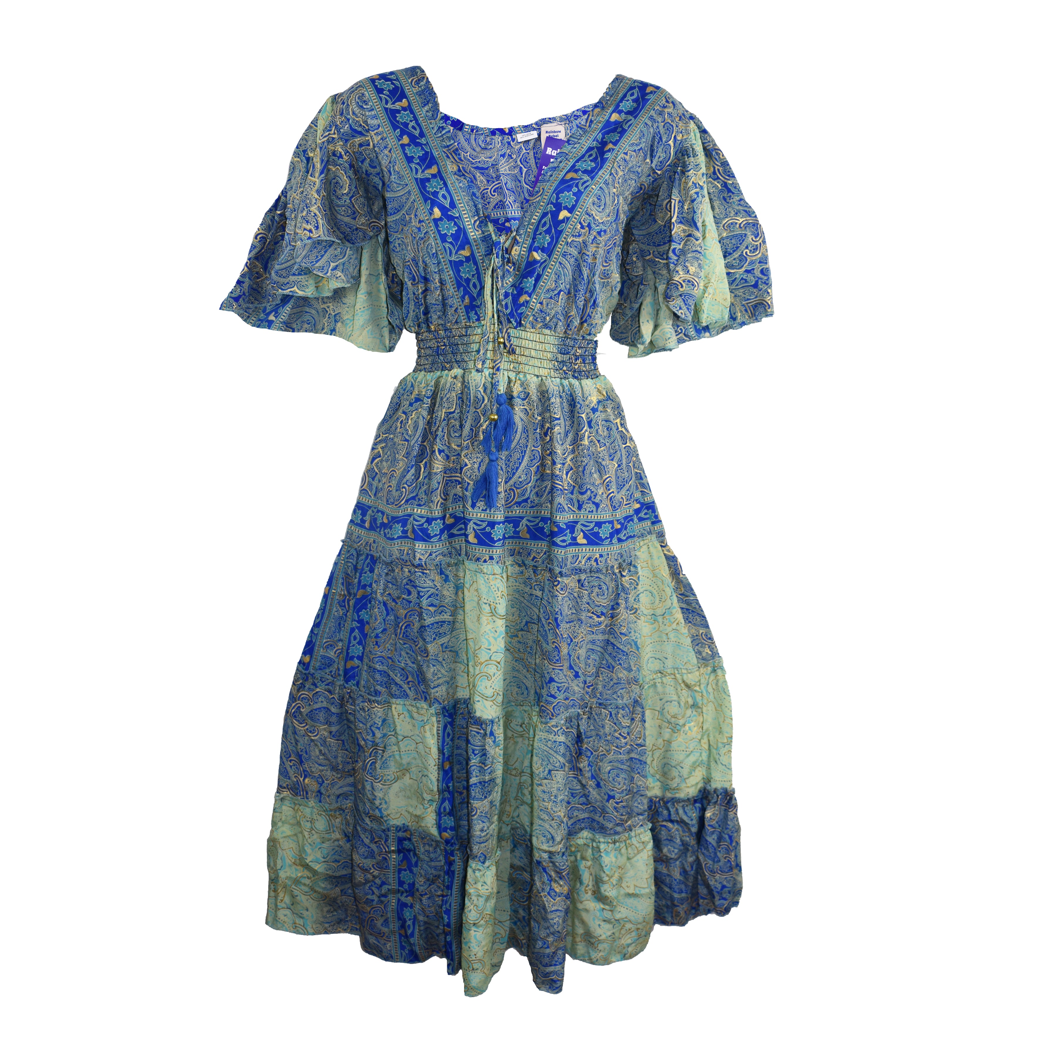 Angel Sleeve Dress