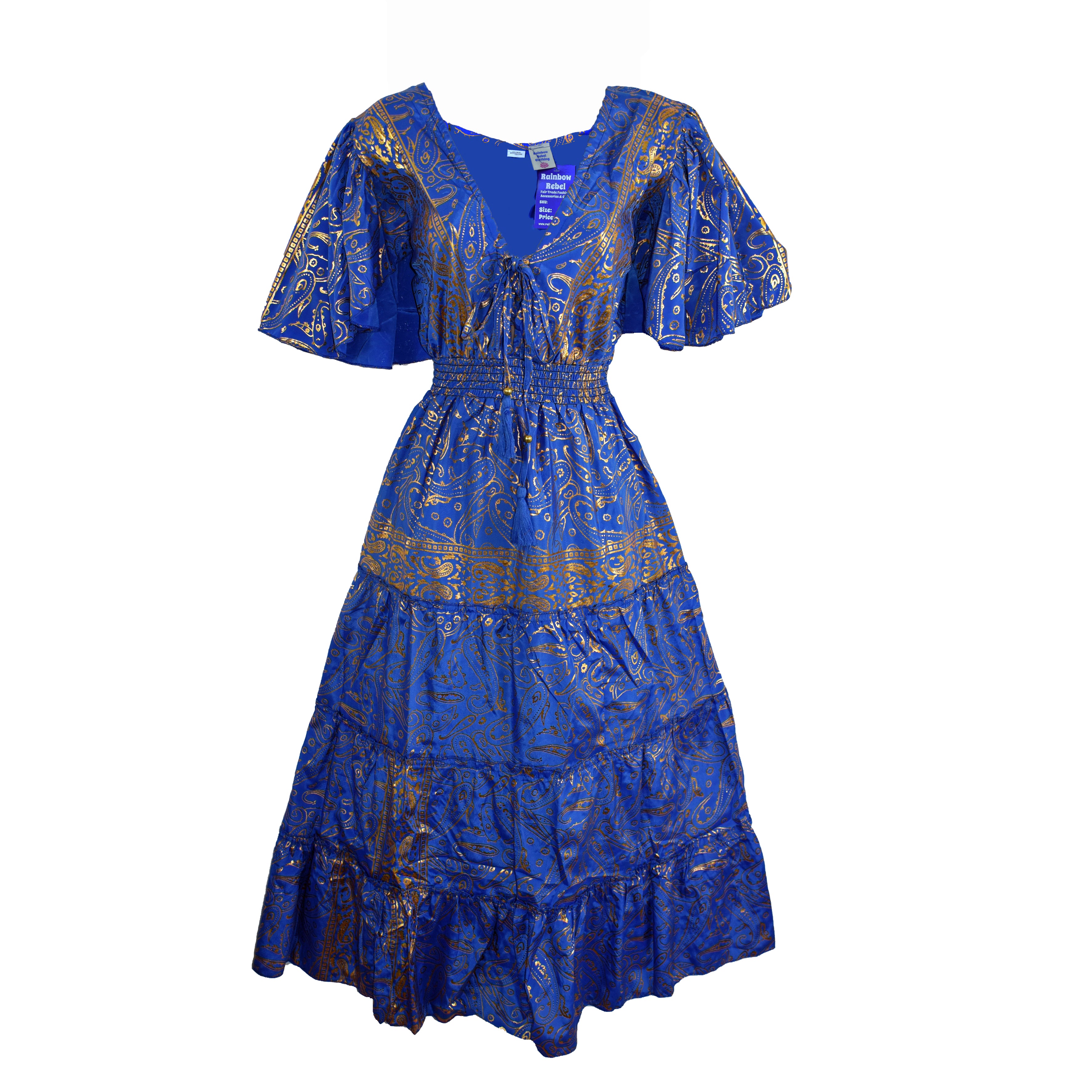 Angel Sleeve Dress