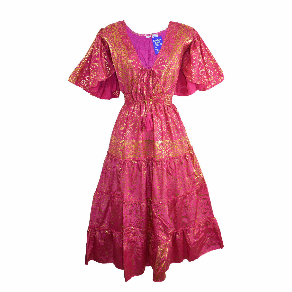 Angel Sleeve Dress