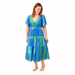 Angel Sleeve Dress