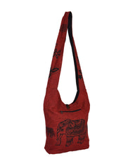 Elephant Print Sadhu Monk Bag