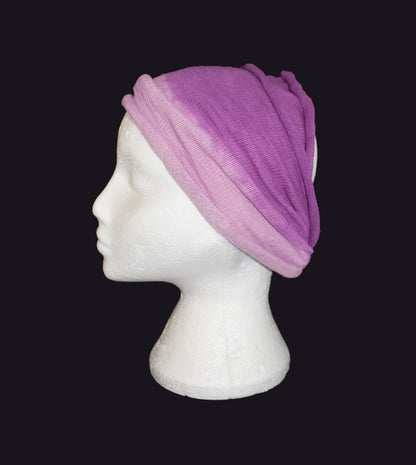 Long Double Tie Dye Cotton Hair Band