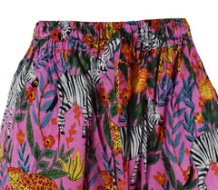 Indian Printed Cotton Palazzo Trousers