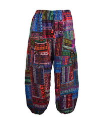 Patchwork Paisley Fleece Trousers