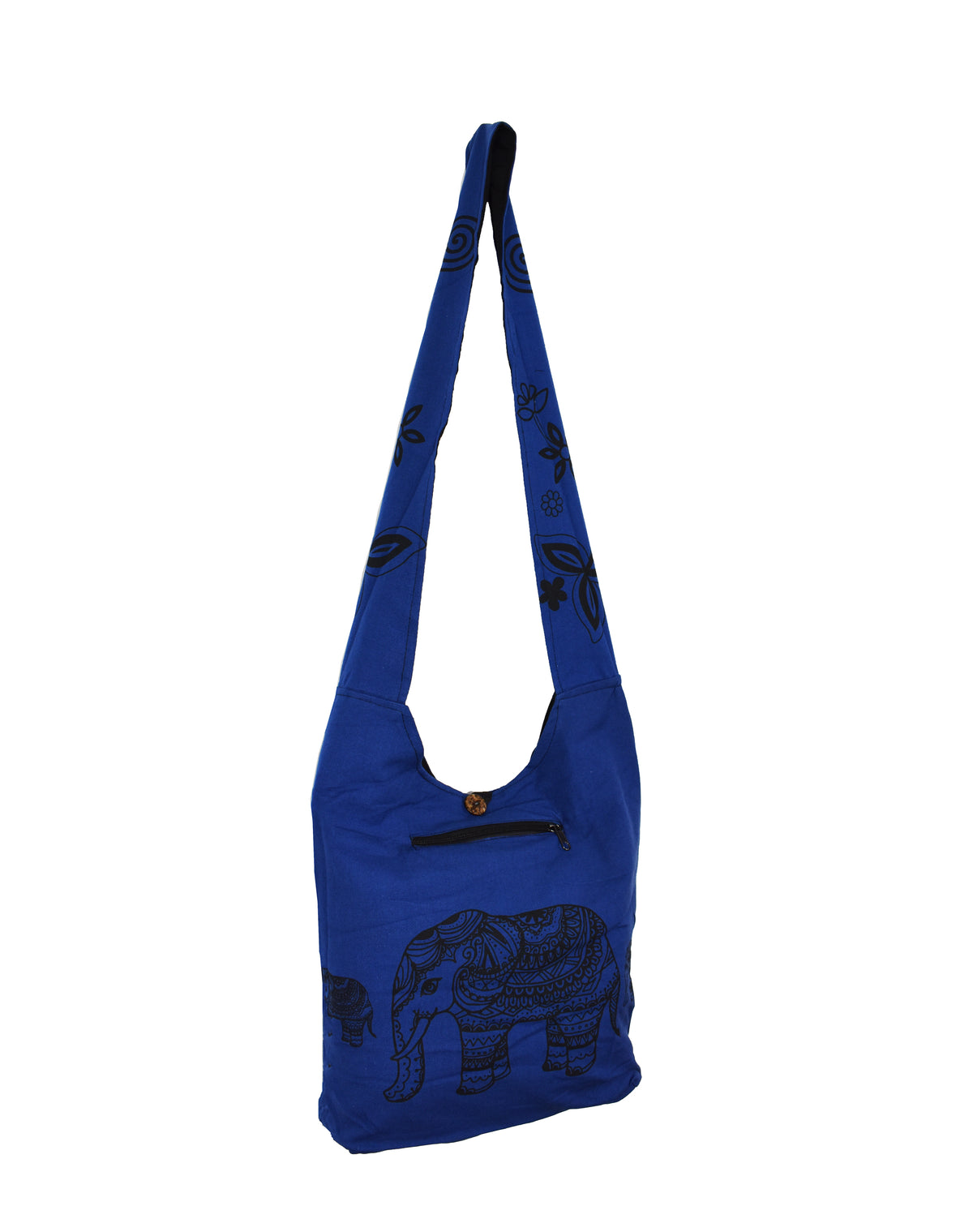 Elephant Print Sadhu Monk Bag