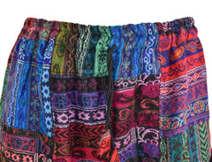 Patchwork Paisley Fleece Trousers