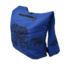 Elephant Print Sadhu Monk Bag