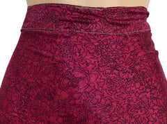 Tea Calf Length Sari Silk Wrap Skirt 58"