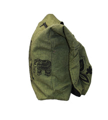 Elephant Print Sadhu Monk Bag