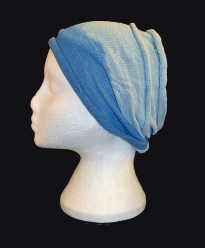 Long Double Tie Dye Cotton Hair Band