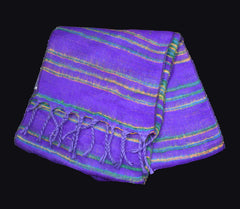 Striped Fleece Scarf