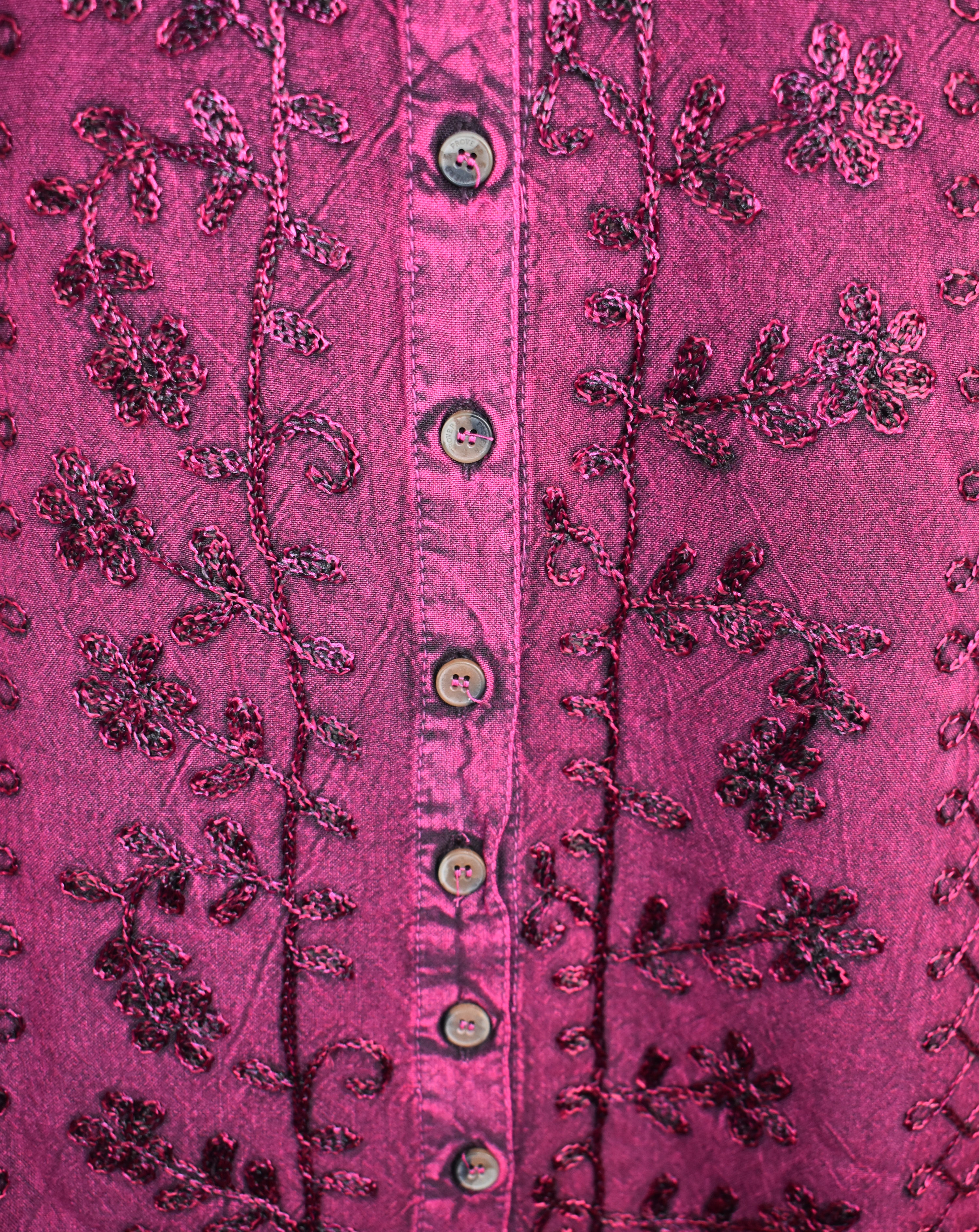 Embroidered Floral Blouse