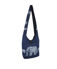 Elephant Print Sadhu Monk Bag