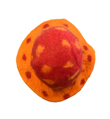 Dotty Felt Hat